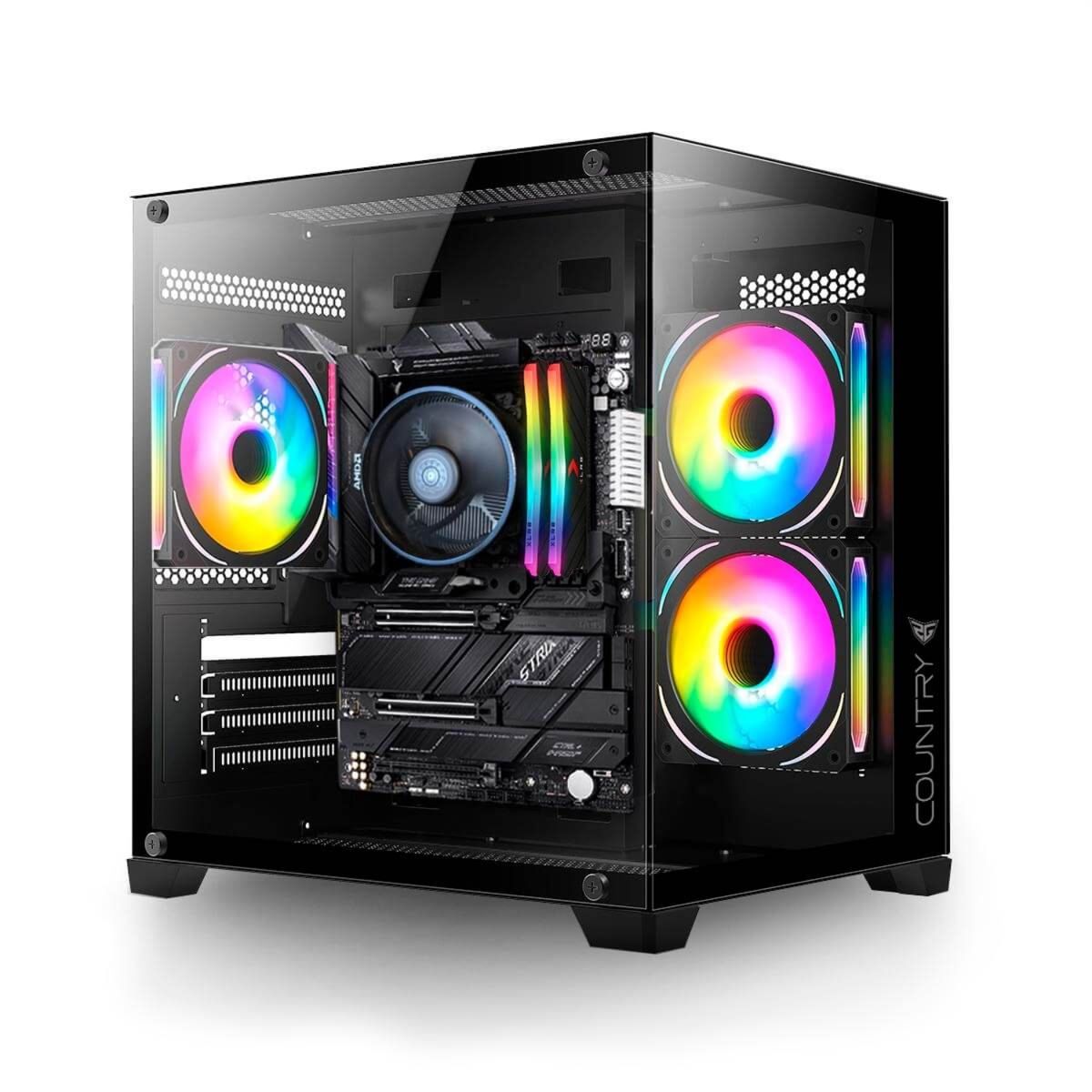 CRUSEC - Pc Gamer Ryzen 7 RAM 16 GB DDR4 SSD 1 TB 8 Nucleos 4.26 Ghz