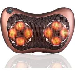 MOVI - ALMOHADA MASAJEADORA ELÉCTRICA CON CALOR PARA ESPALDA -BODY MASSAGE