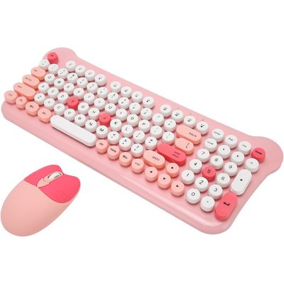 Imagen 2 del producto Teclado Gamer Inalámbrico + Mouse 24g Kit Retro