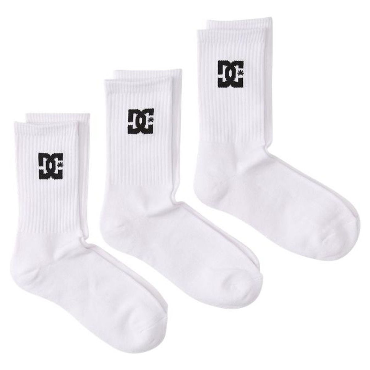 DC SHOES - Calcetines Hombre Spp Ankle Clasic - Pack De 3 Blanco DC
