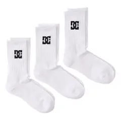 DC SHOES - Calcetines Hombre Spp Ankle Clasic - Pack De 3 Blanco DC