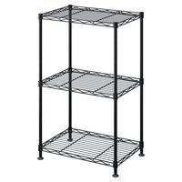 Estante Cromado Epóxico 3 Niveles - 60 × 35 × 81