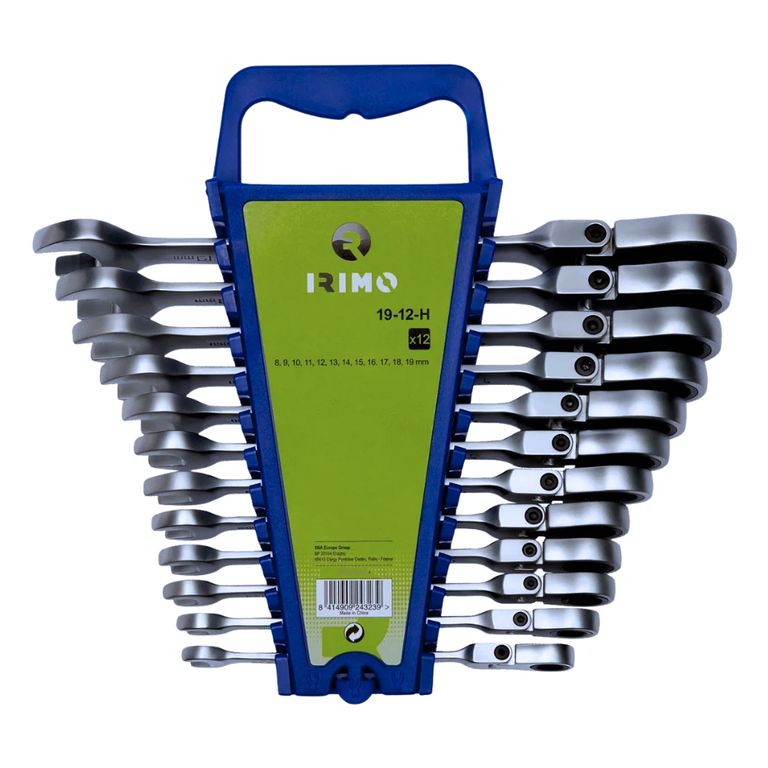 Juego Llaves De Cabeza Flexible C/Chicharra 12Pz 1912H