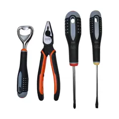 BAHCO - Kit Destornillador Ergo + Alicate Universal Ergo 3 Pza