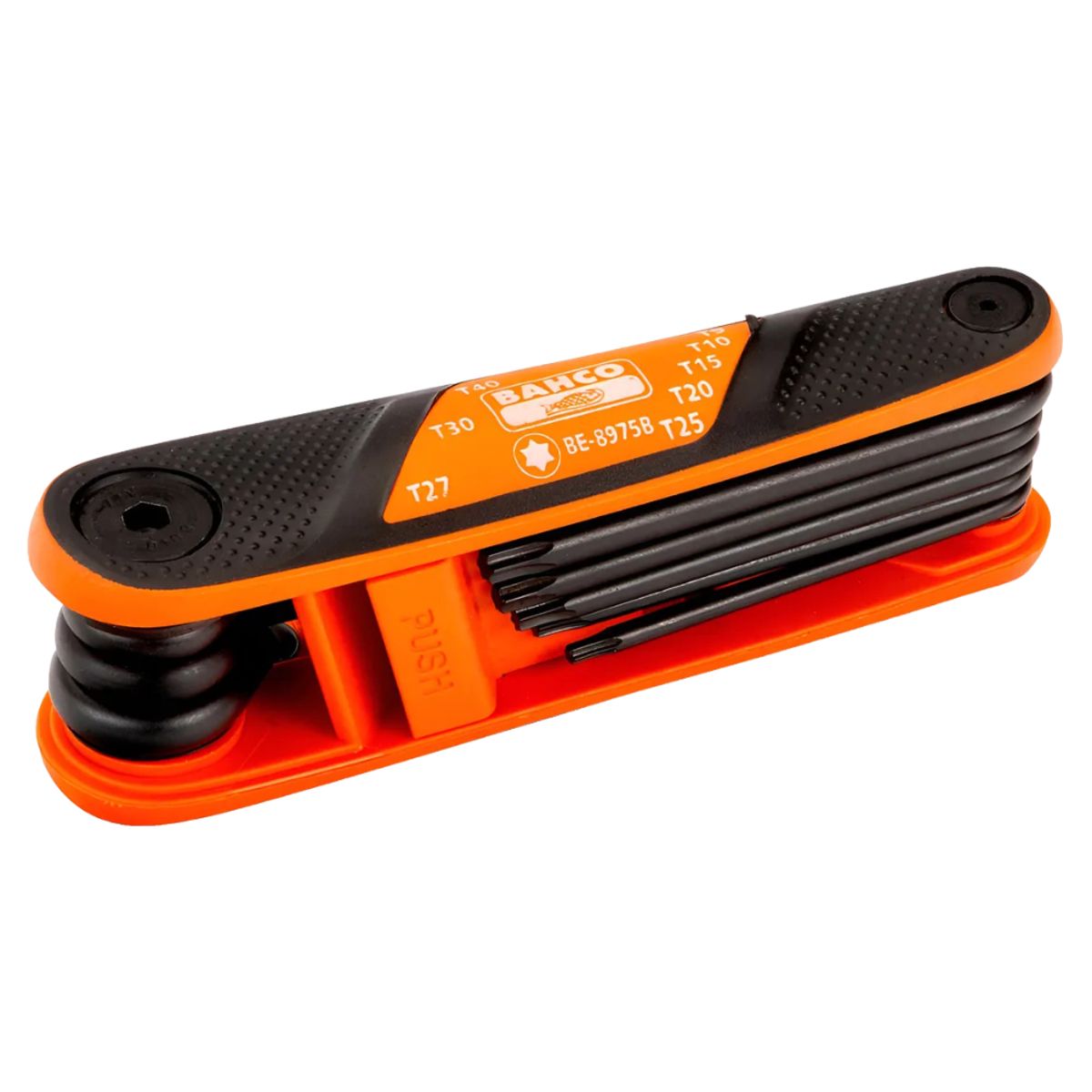 BAHCO - Juego de Llaves Torx en Navaja Mango Suave Bahco BE-8975