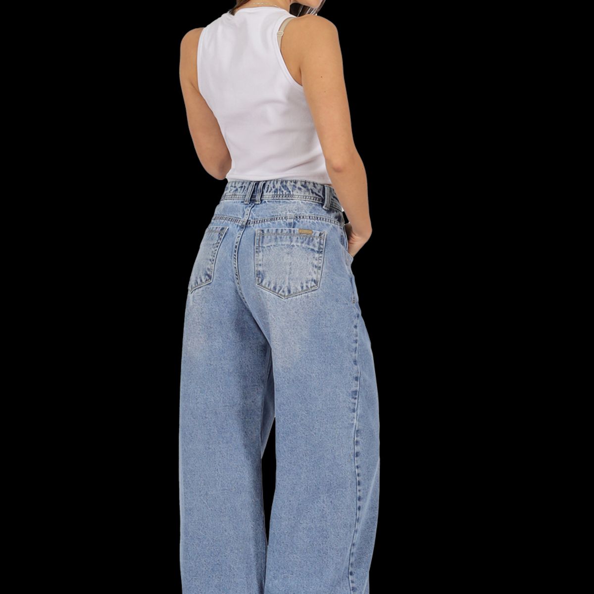 DIVINO JEANS - Jeans Paz II Celeste Divino Jeans