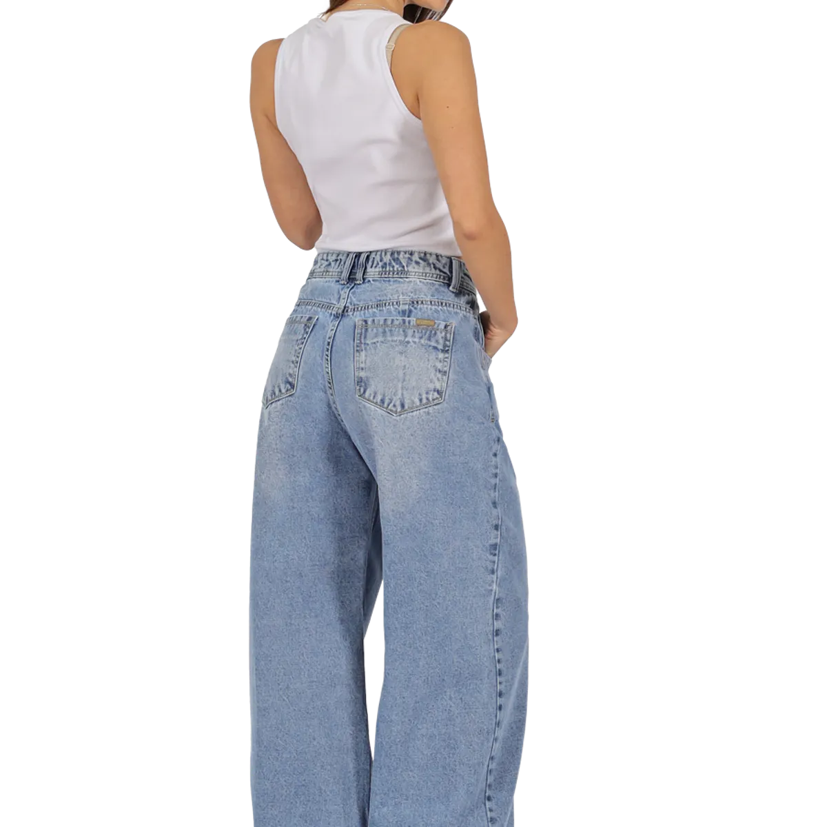 DIVINO JEANS - Jeans Paz II Celeste Divino Jeans