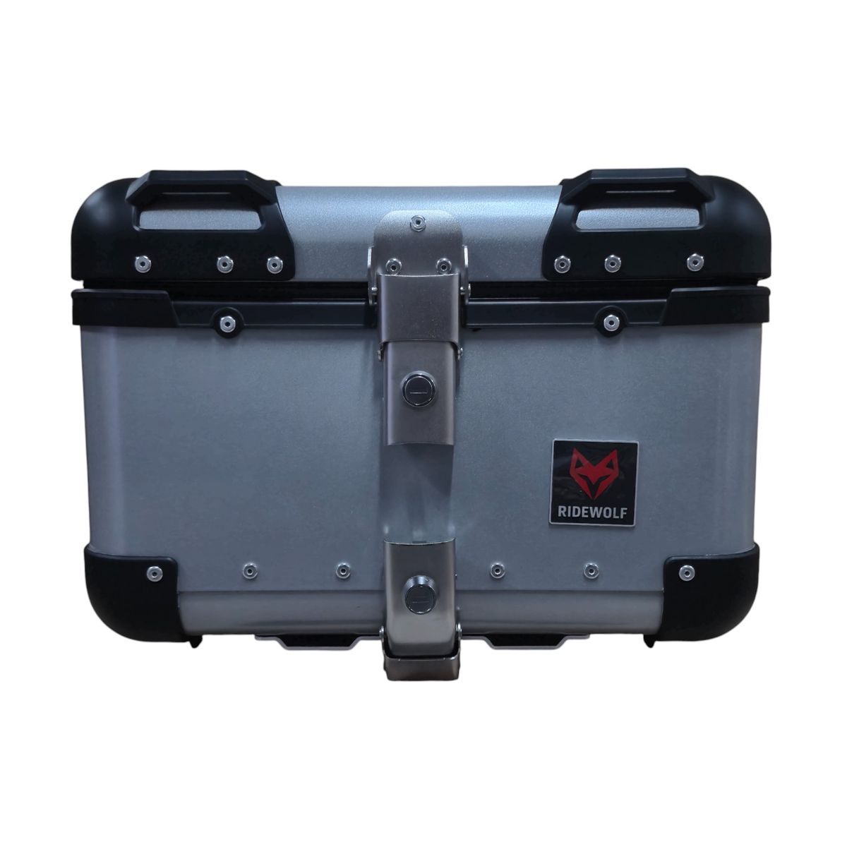 GENERICO - RIDEWOLF 0710-40 Maleta Top Case 40L Negra Moto Universal