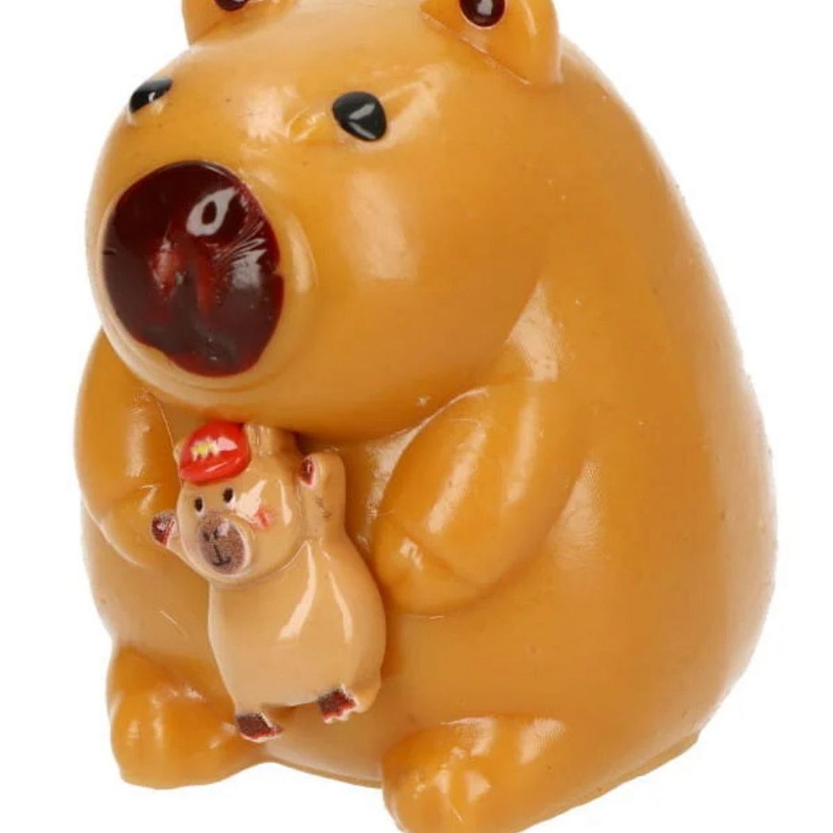 GENERICO - Mini Squishy Juguete Capibara Pegajoso Ultrasuave