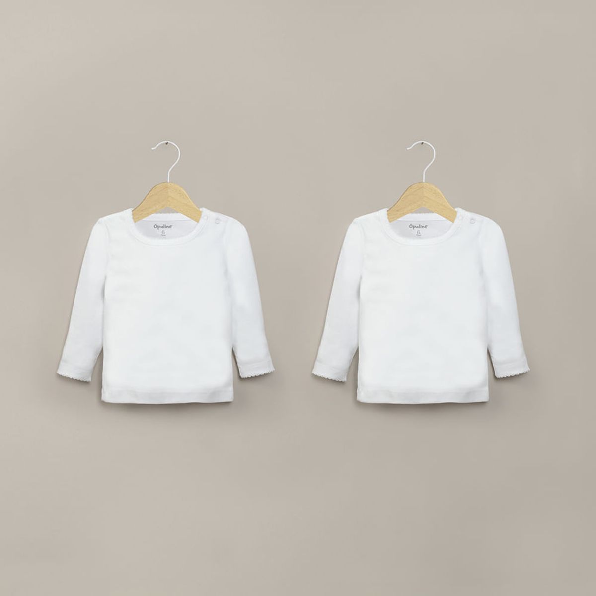 OPALINE - Camiseta ajuar blanco unisex CMPUU210S26 6M