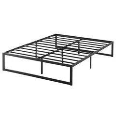 VINCENZI - Base para Cama Europea Acero Negro 180x200 cm King Zen