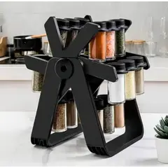 GENERICO - Especiero Giratorio 360 Organizador 18 frascos