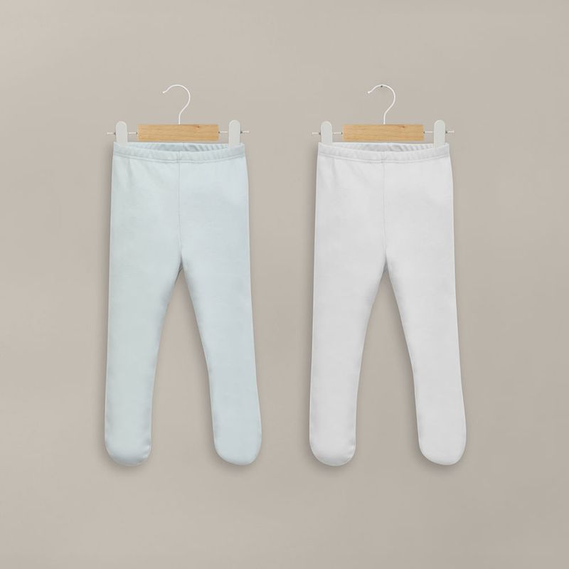 OPALINE - Pack de 2 panty ballerina bebe niño 40676