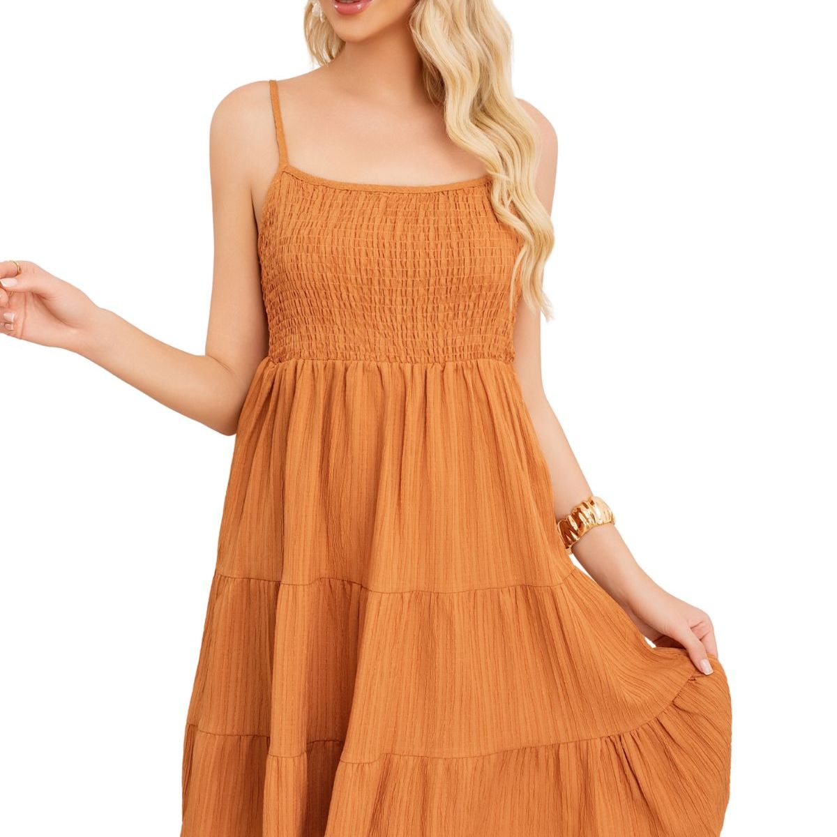 LOOK SHOP - Vestido Corto Tirantes Mujer. Tela Crepe.  Primavera Verano 3370