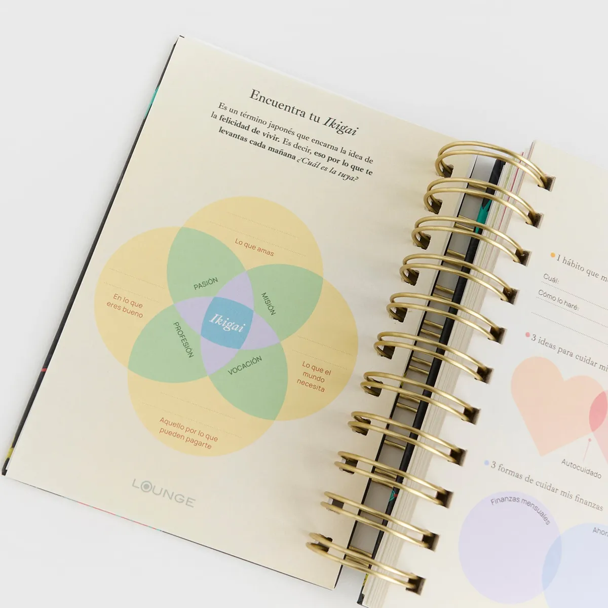 LOUNGE - Agenda Pequeña 2026 Azul