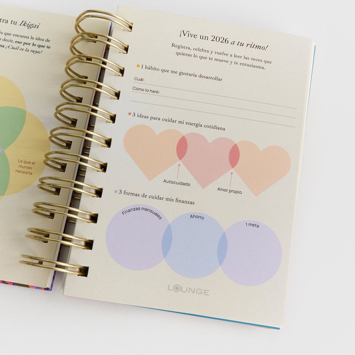 LOUNGE - Agenda Pequeña 2026 Fucsia