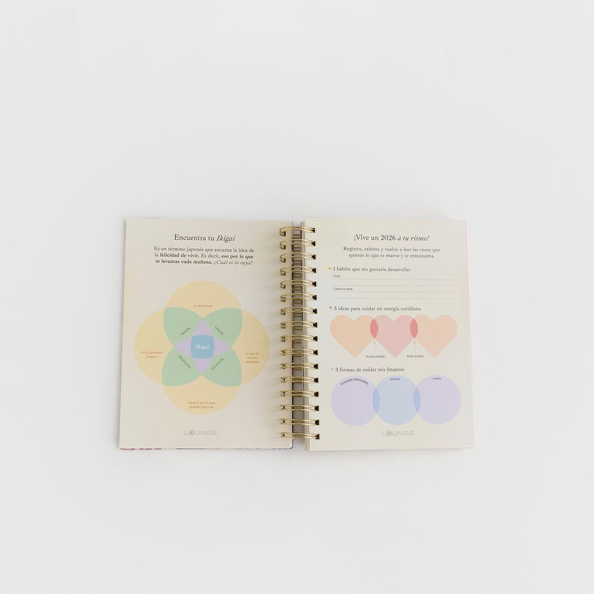 LOUNGE - Agenda Grande 2026 Morado