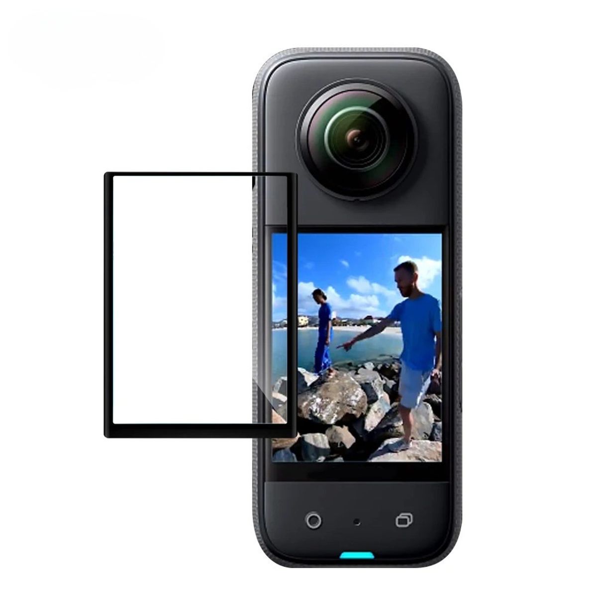 SHOOT - Lámina de Vidrio Templado Telesin para Insta360 X3