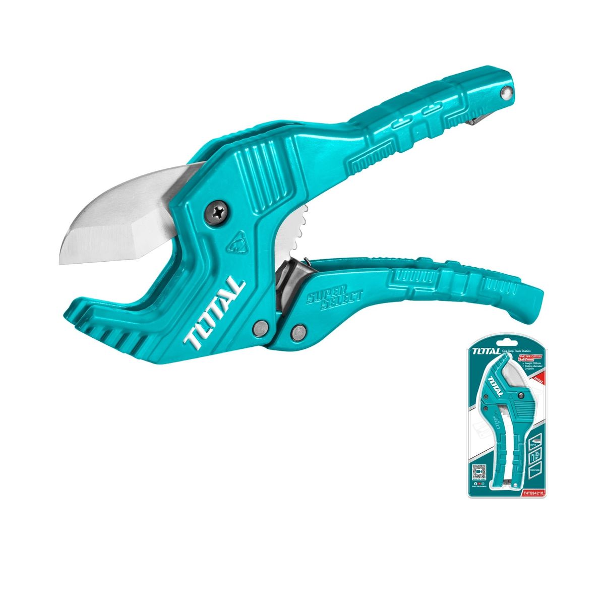 TOTAL TOOLS - Cortador de Tubo PVC 3-42mm Total