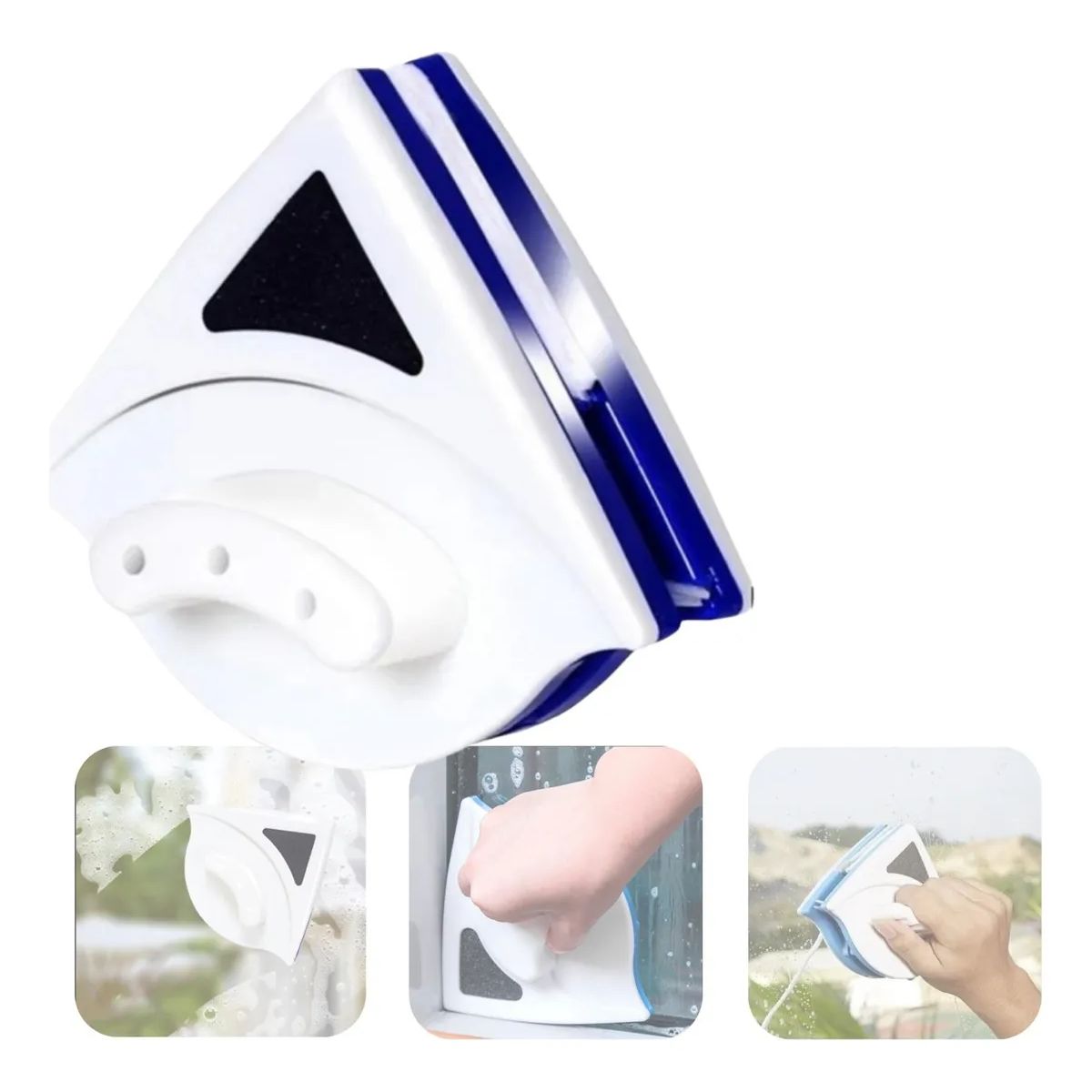 MOVI - LIMPIADOR DE VENTANAS MAGNÉTICO DE DOBLE CARA