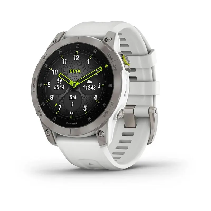 GARMIN - Smartwatch EPIX gen 2SapphireWhiteTitanium Garmin