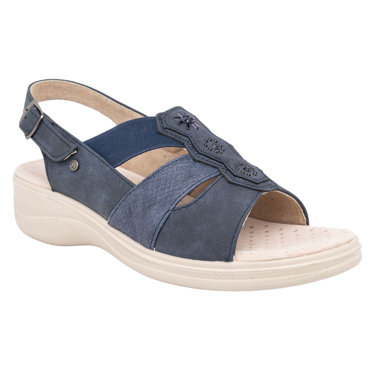 PASSER - Sandalia Mujer Azul Emer Passer