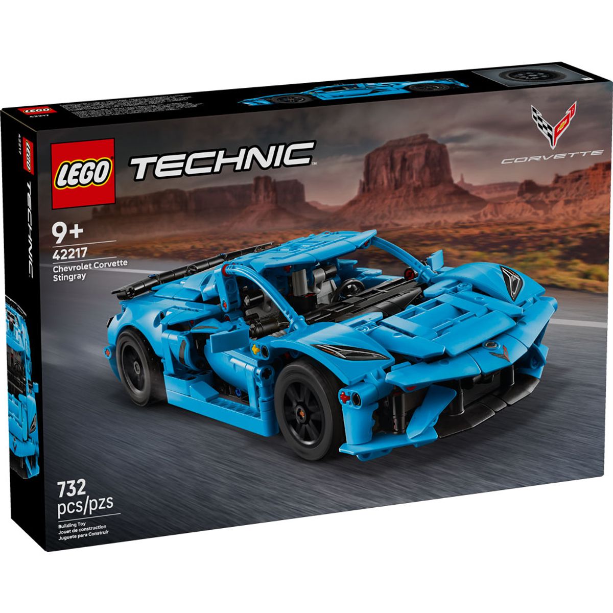 LEGO - LEGO Chevrolet Corvette Stingray Azul (42217)