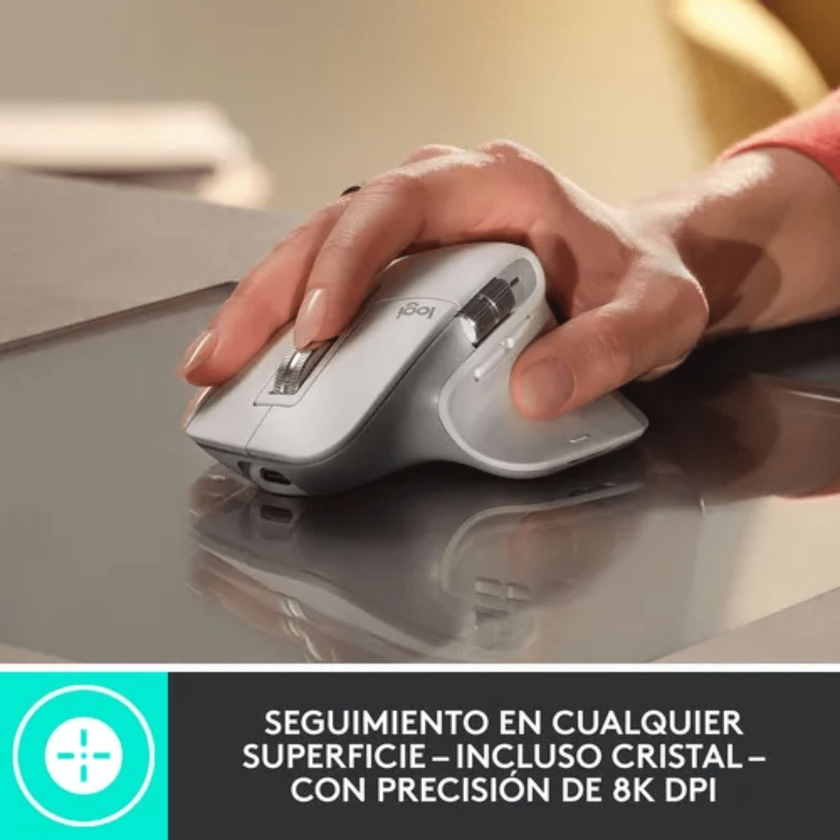 LOGITECH - Mouse inalámbrico Logitech MX Master 3S gris