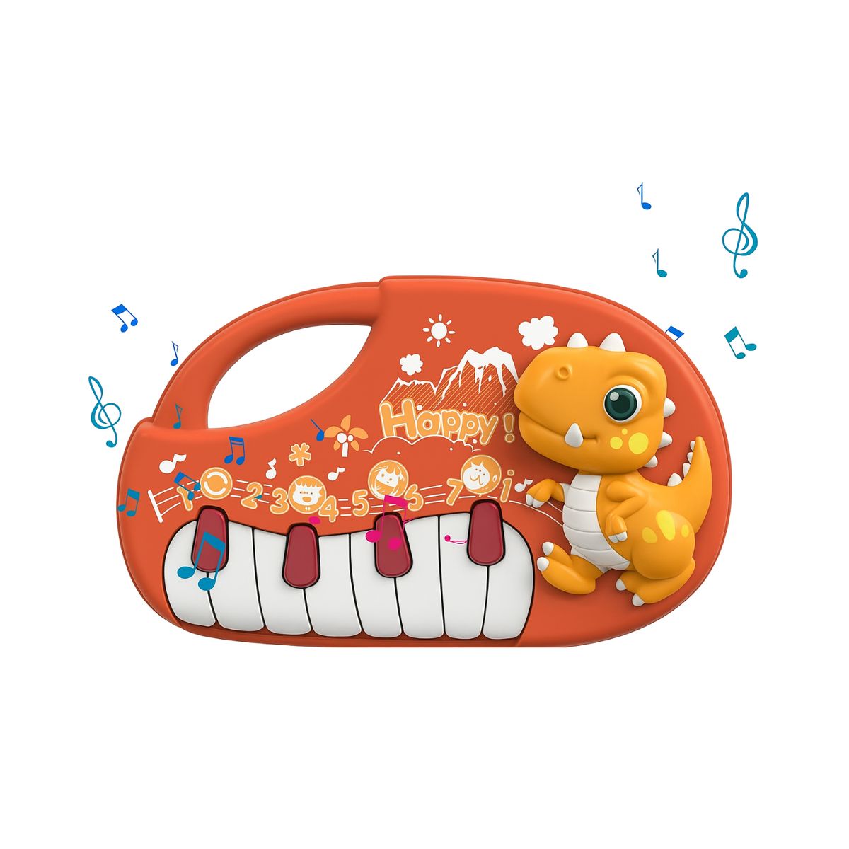 GENERICO - Teclado Piano Musical Teclado Musical Para Bebes 12teclas
