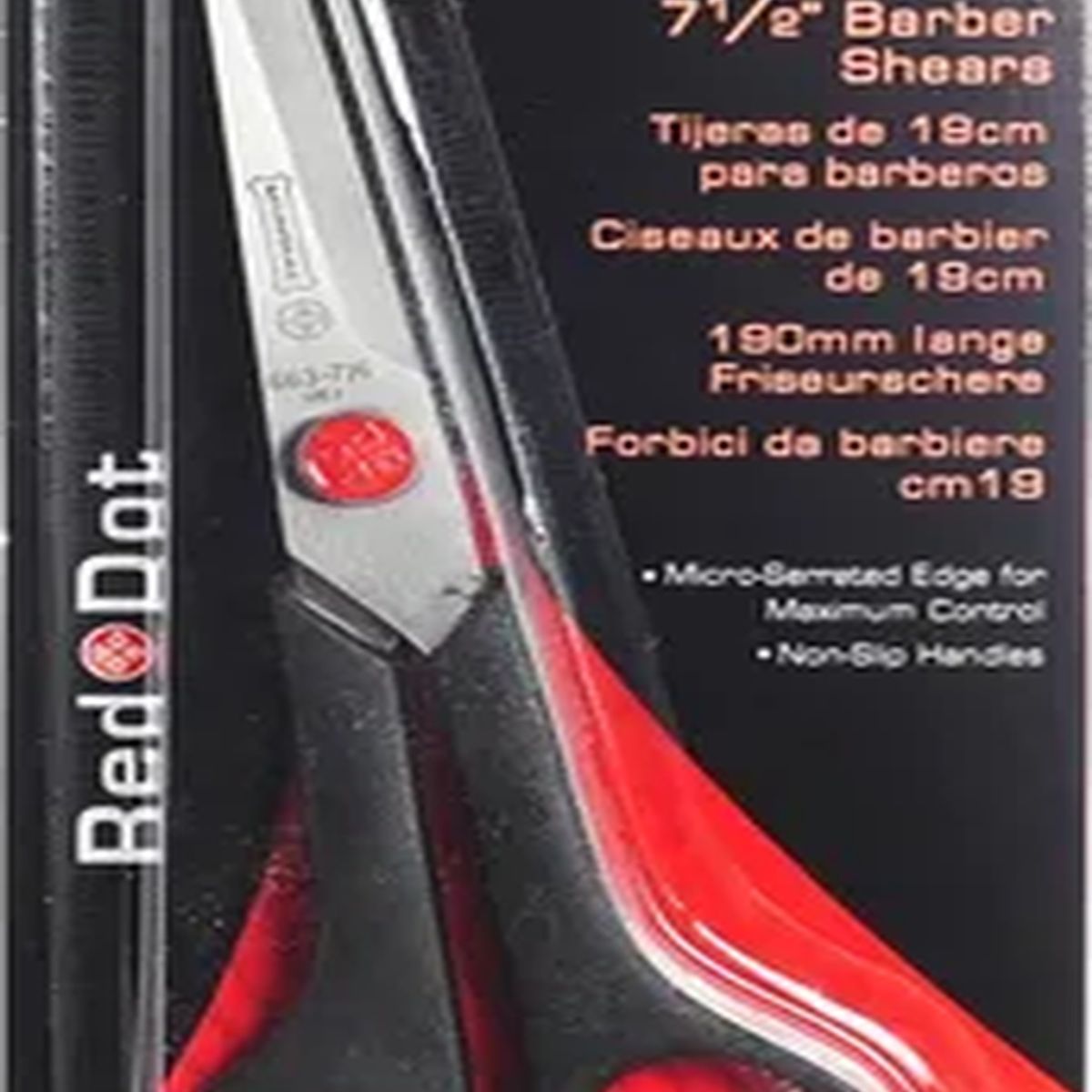 GENERICO - Mundial Red Dot tijera corte microdenta 75 663