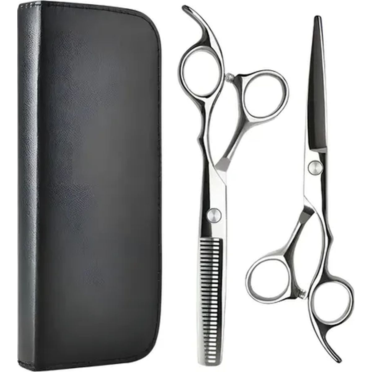 GENERICO - Set tijeras filo navaja + entresacadora