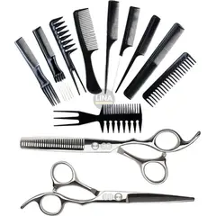 GENERICO - Set tijeras cortar pelo + peine