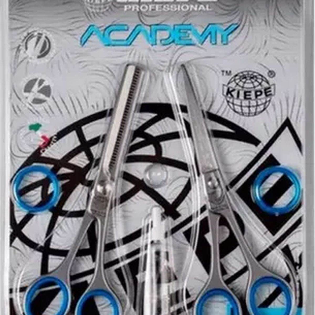 GENERICO - Set tijeras Kiepe Academy 55 profesional