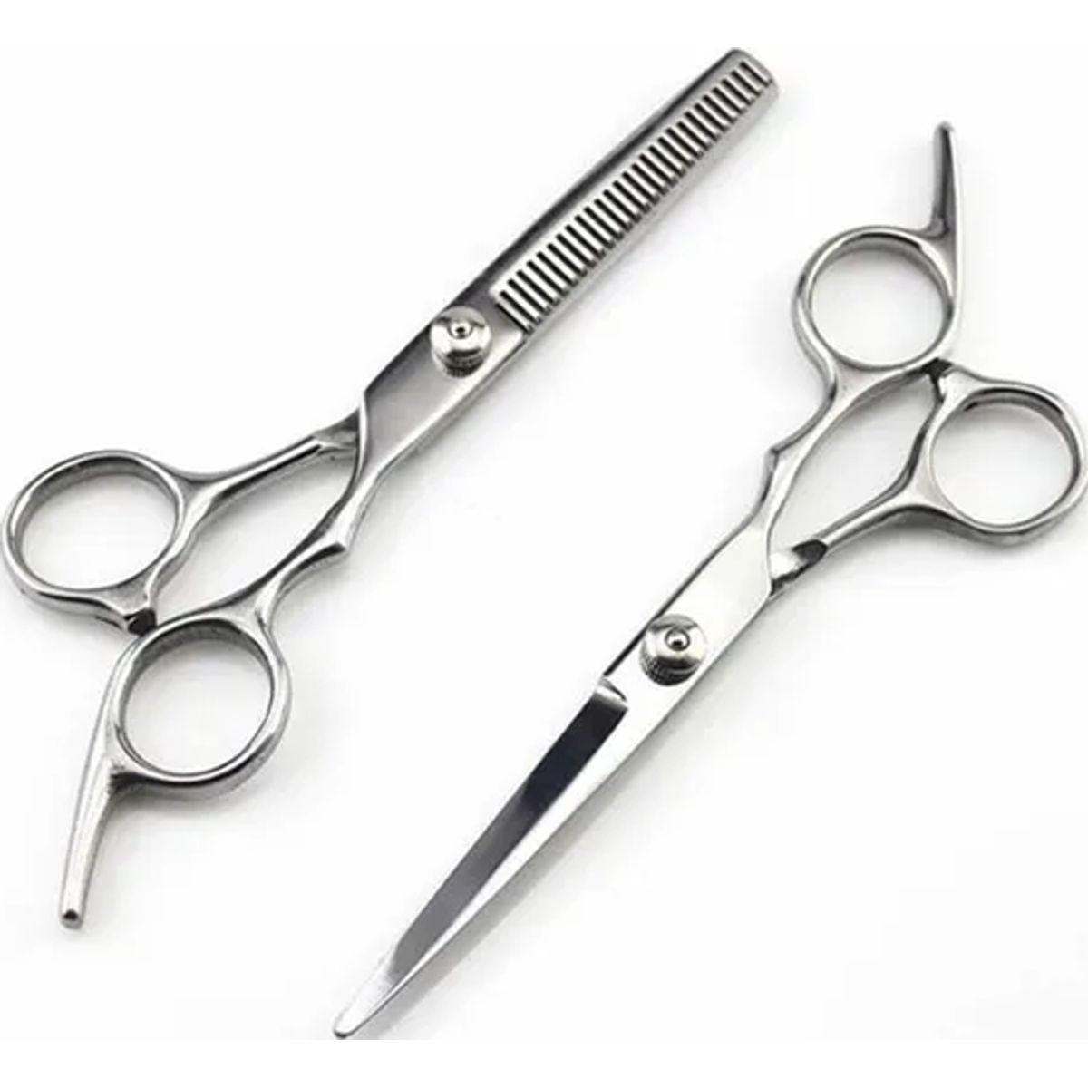 GENERICO - Set tijeras + capa + peines + talco