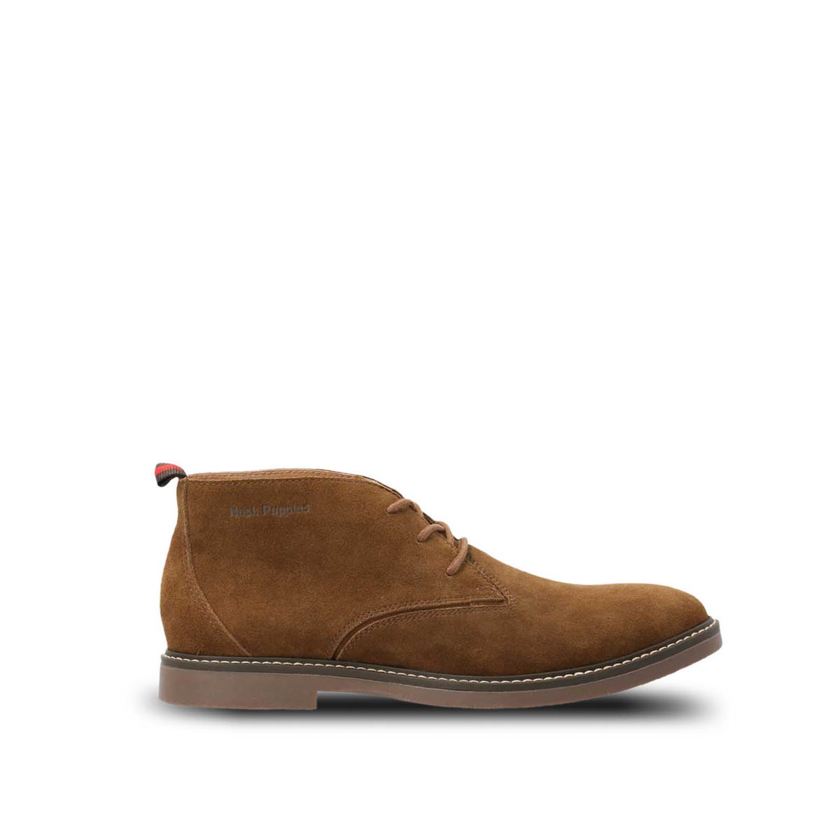 HUSH PUPPIES - Botin Cuero Hombre New Safari Café HUSH PUPPIES