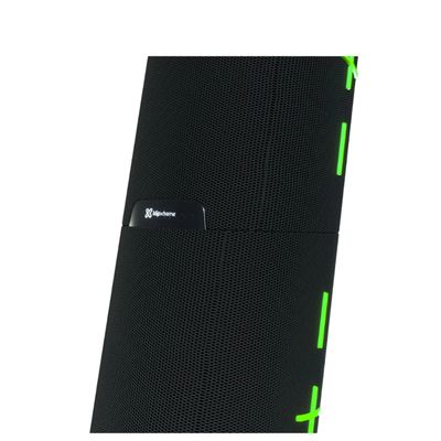 Imagen 2 del producto Vibe360 Parlante Portátil, Wireless Bluetooth, IPX7 Waterproof, Black/Green Negro