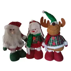 GENERICO - MUÑECO NAVIDEÑO PATAS LARGAS 65CM