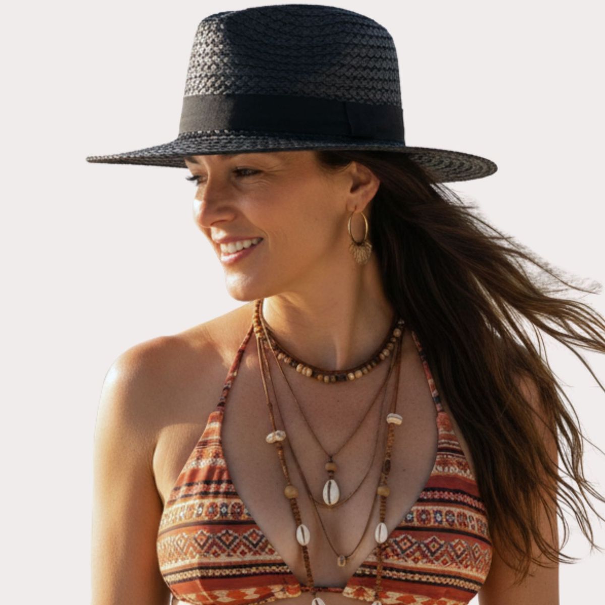 ANONIMASTORE - Sombrero mujer Mónaco