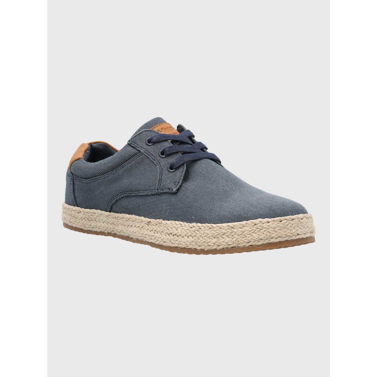 HUSH PUPPIES - Zapatilla Alpargata Hombre Bernie Azul HUSH PUPPIES