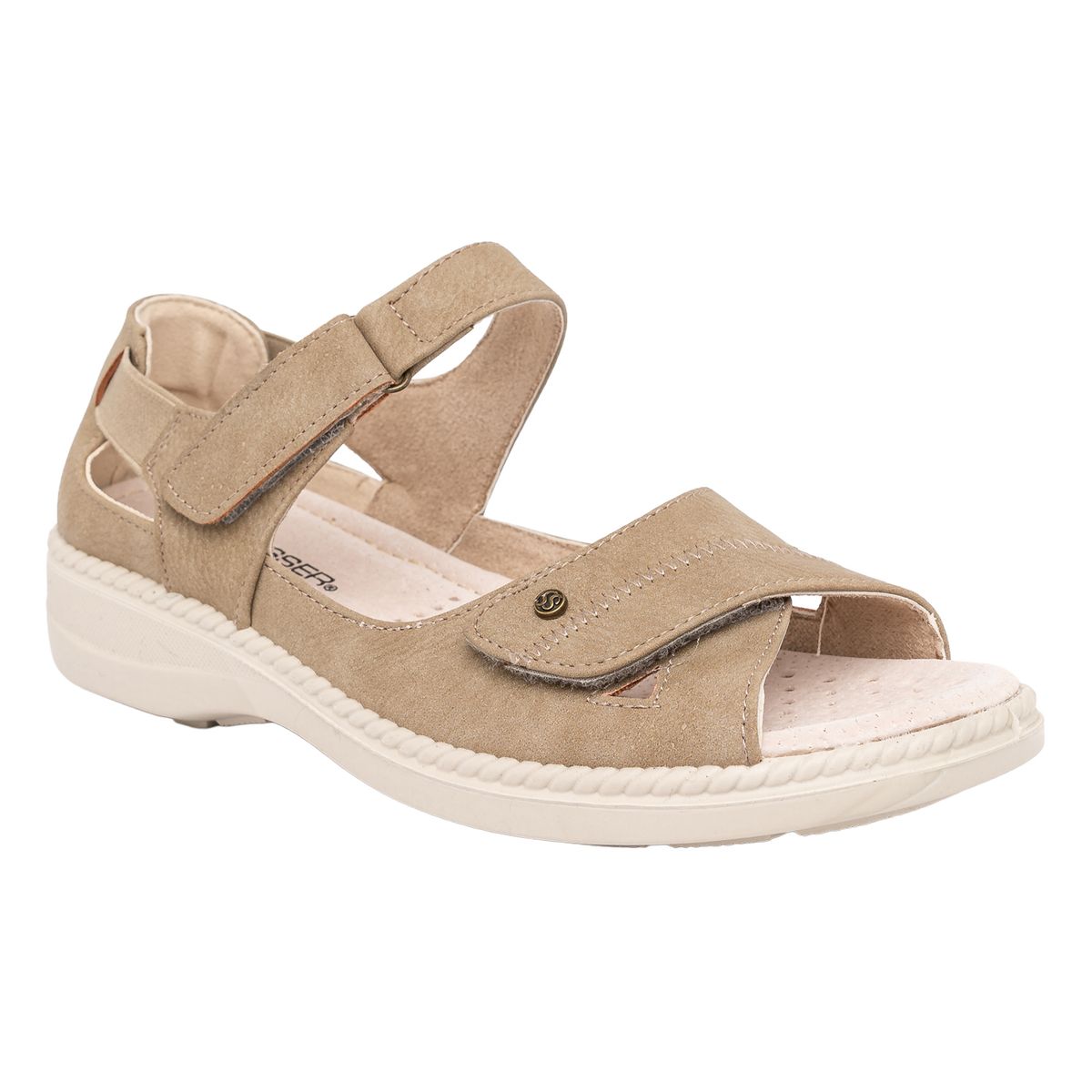 PASSER - Sandalia Mujer Khaki Erie Passer