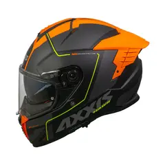 AXXIS - Casco Para Moto SV Hawk Spear Naranja Mate