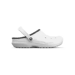 CROCS - Zueco Unisex Classic Lined Clog Blanco
