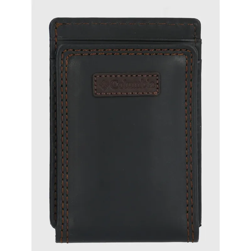 COLUMBIA - Billetera RFID Wide Magnetic Negro COLUMBIA