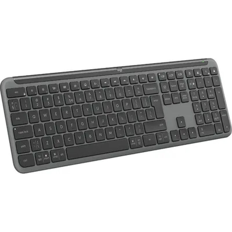 GENERICO - Teclado Logitech K950 inalámbrico slim grafito español