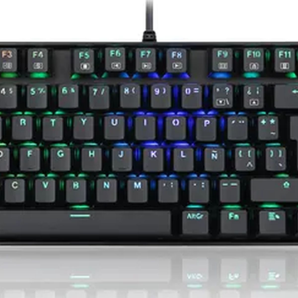 GENERICO - Teclado Redragon Kumara K552 rgb negro español