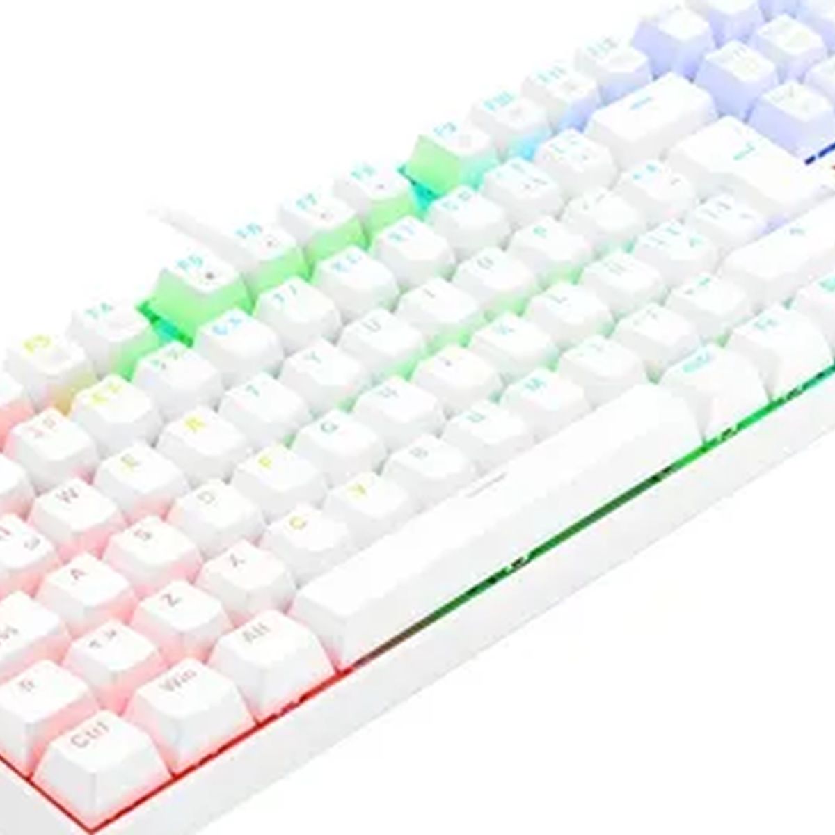 Teclado Redragon Kumara K552 rgb blanco español, marca GENERICO - Foto Principal