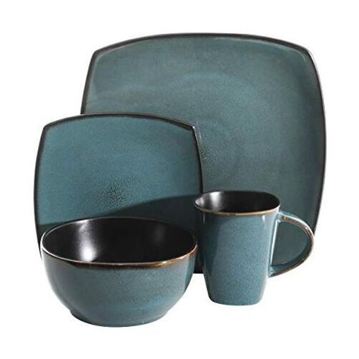 GIBSON - Juego De Vajillas 16 Piezas