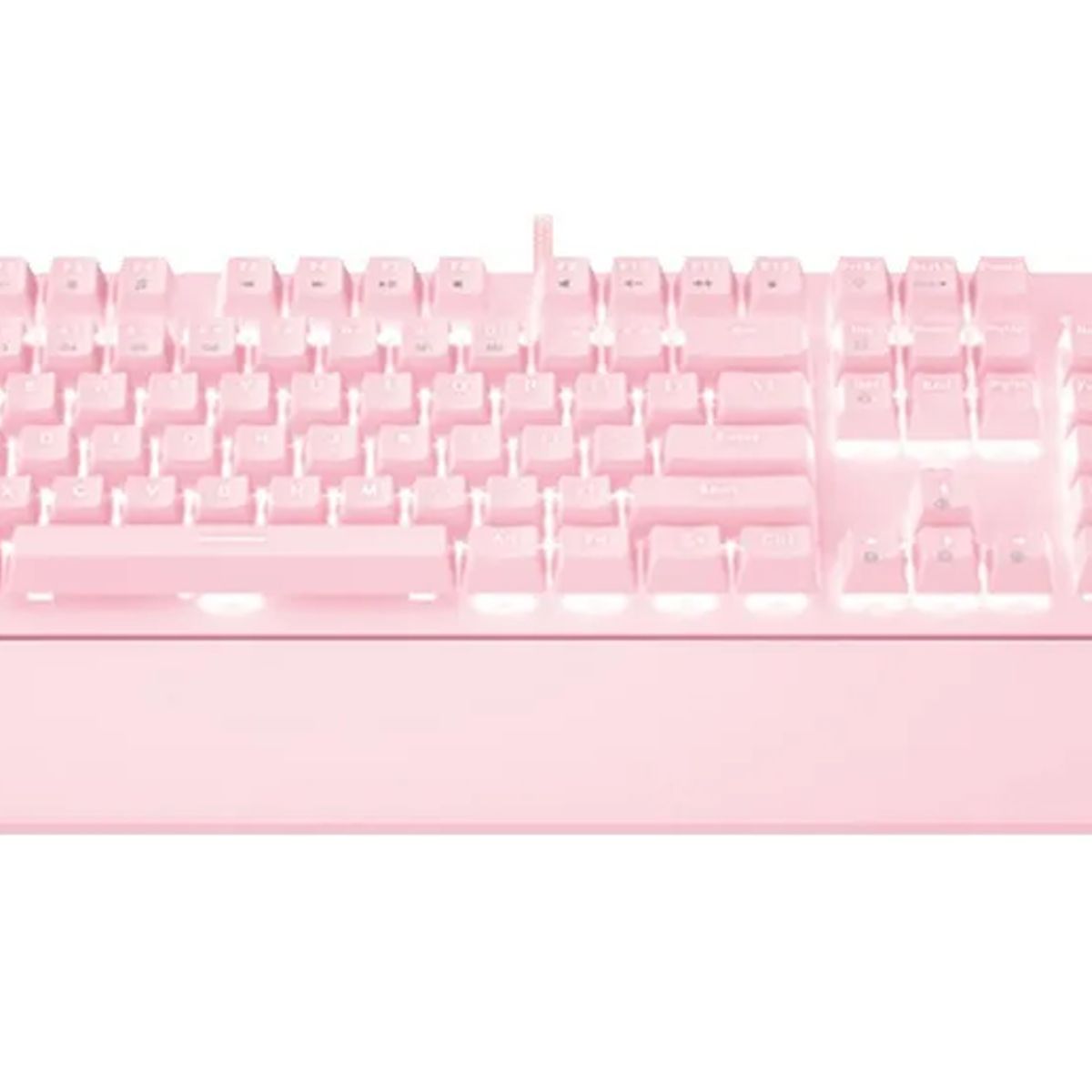 GENERICO - Teclado Fantech MK853 mecánico rosa inglés USA