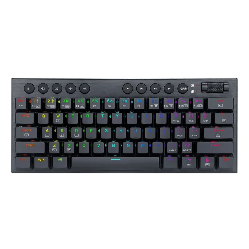 GENERICO - Teclado Redragon Horus Mini K632 Pro 60% wireless negro