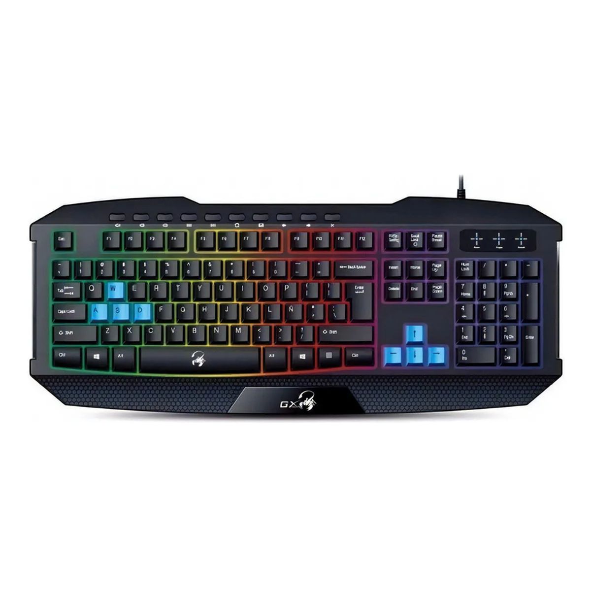 GENERICO - Teclado Genius GX K215 retroiluminado usb español negro